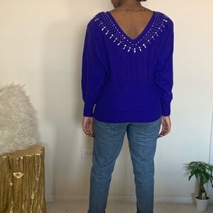 Vintage Marisa Christina- Lambskin Angora Sweater